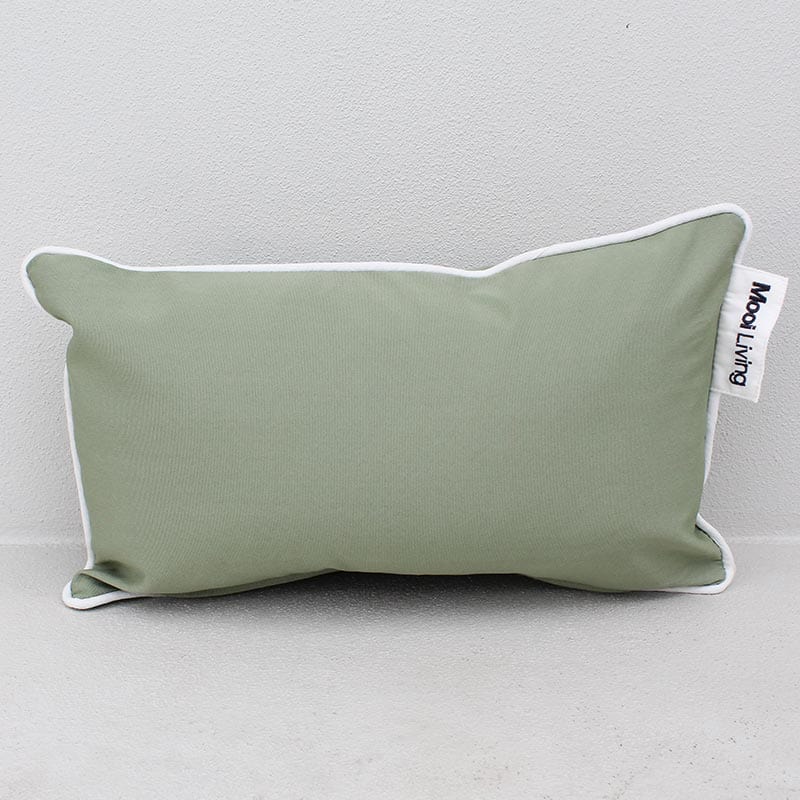 Sage Green Stripe Outdoor Cushion - Olefin