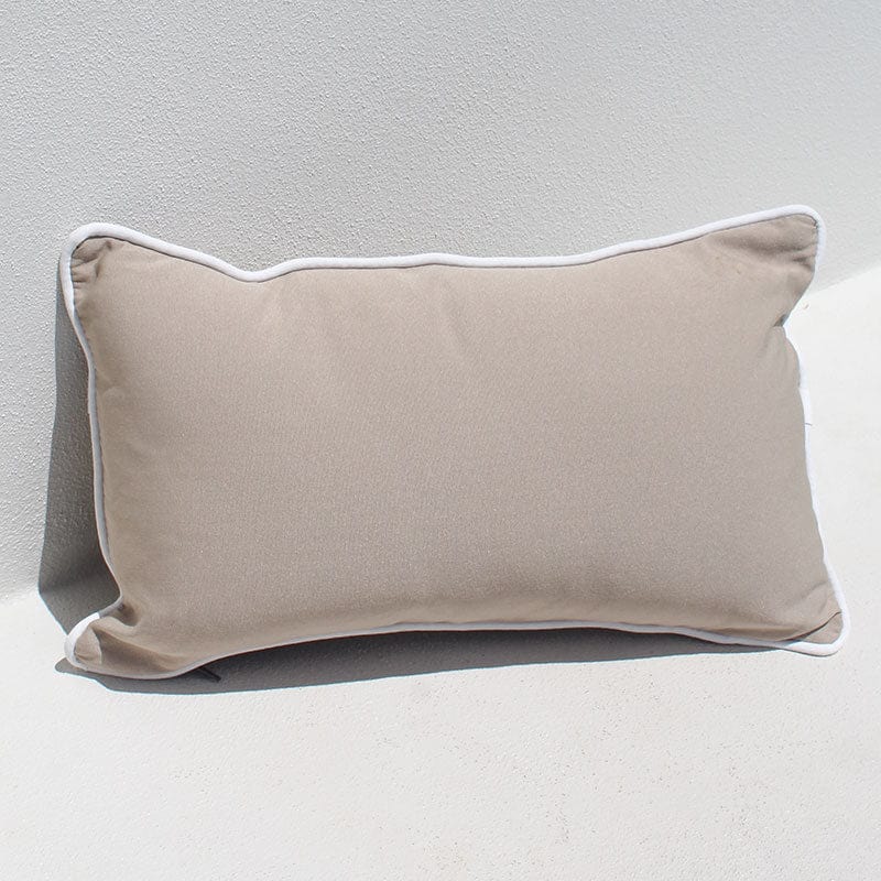 Classic Taupe Outdoor Cushions Olefin by Mooi Living