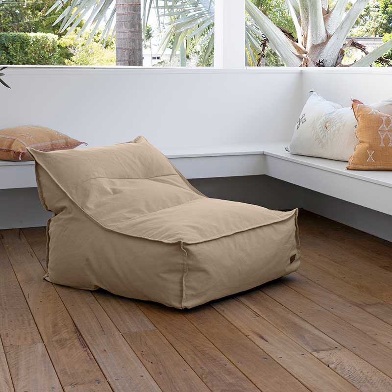 Boss Bean Bag Sofa | Natural