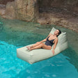 Sage Green Pool Float – Talia In-Pool Bean Bag Chair
