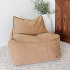 Mooi Cord Bean Bag Chair indoor bean bag by Mooi Living in Caramel – warm-toned corduroy seating with soft texture and modern indoor comfort