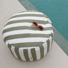 Sage Green Outdoor Ottoman Bean Bag made with Olefin by Mooi Living