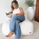 Designer Indoor Bean Bags - Creme Hallie Chair indoor bean bag by Mooi Living