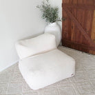 Designer Indoor Bean Bags - Creme Hallie Chair indoor bean bag by Mooi Living