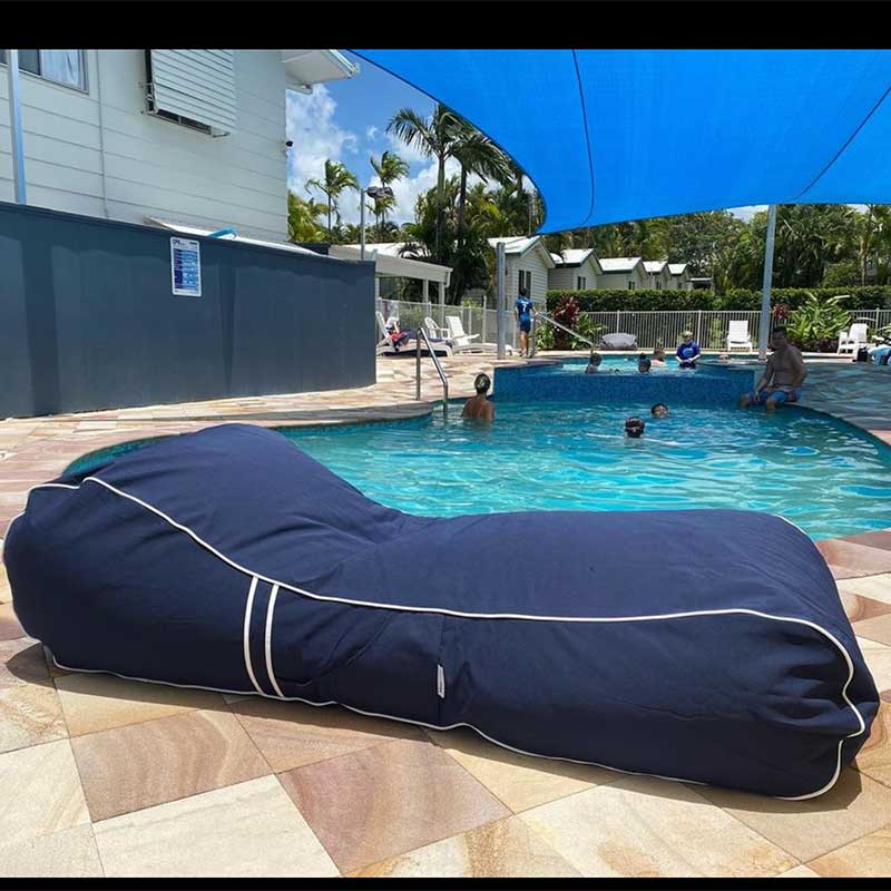 Isla Poolside Lounger  outdoor Bean Bag by Mooi Living- Customer Pic