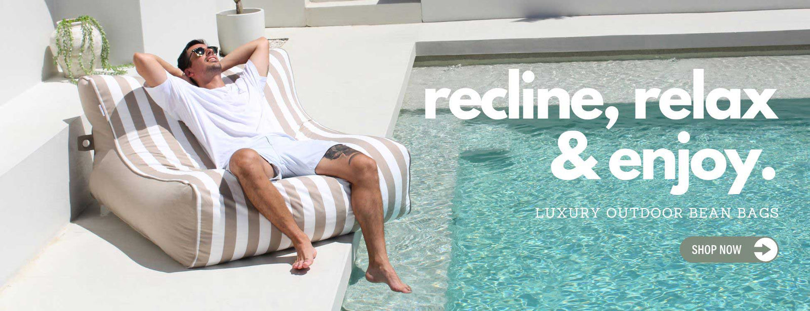 Luxury Outdoor Bean Bags by Mooi Living