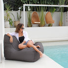 Ouster Black Outdoor Bora Bora Beanbag Chair