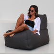 Oyster Black Bora Bora Bean Bag – stylish UV-resistant outdoor chair perfect for gardens and patios