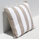 Classic Taupe Outdoor Cushions Olefin outdoor bean bag by Mooi Living 