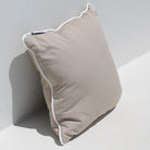 Classic Taupe Outdoor Cushions Olefin outdoor bean bag by Mooi Living 